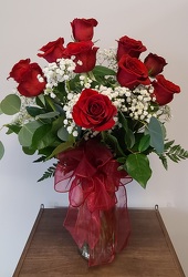 One Dozen Roses  from Anthony's Florist in Laurel, MS