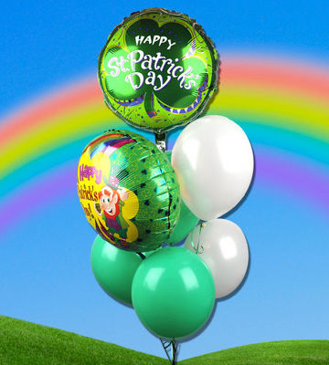St Patrick's Day Balloons! from Anthony's Florist in Laurel, MS